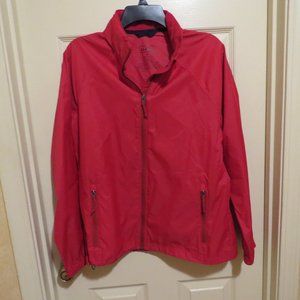 LL Bean Women's Rain Jacket - Red